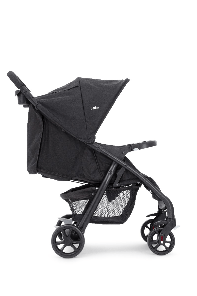 Joie Babies Joie - Muze LX Travel System with Joie Juva Infant Seat and Raincover Coal