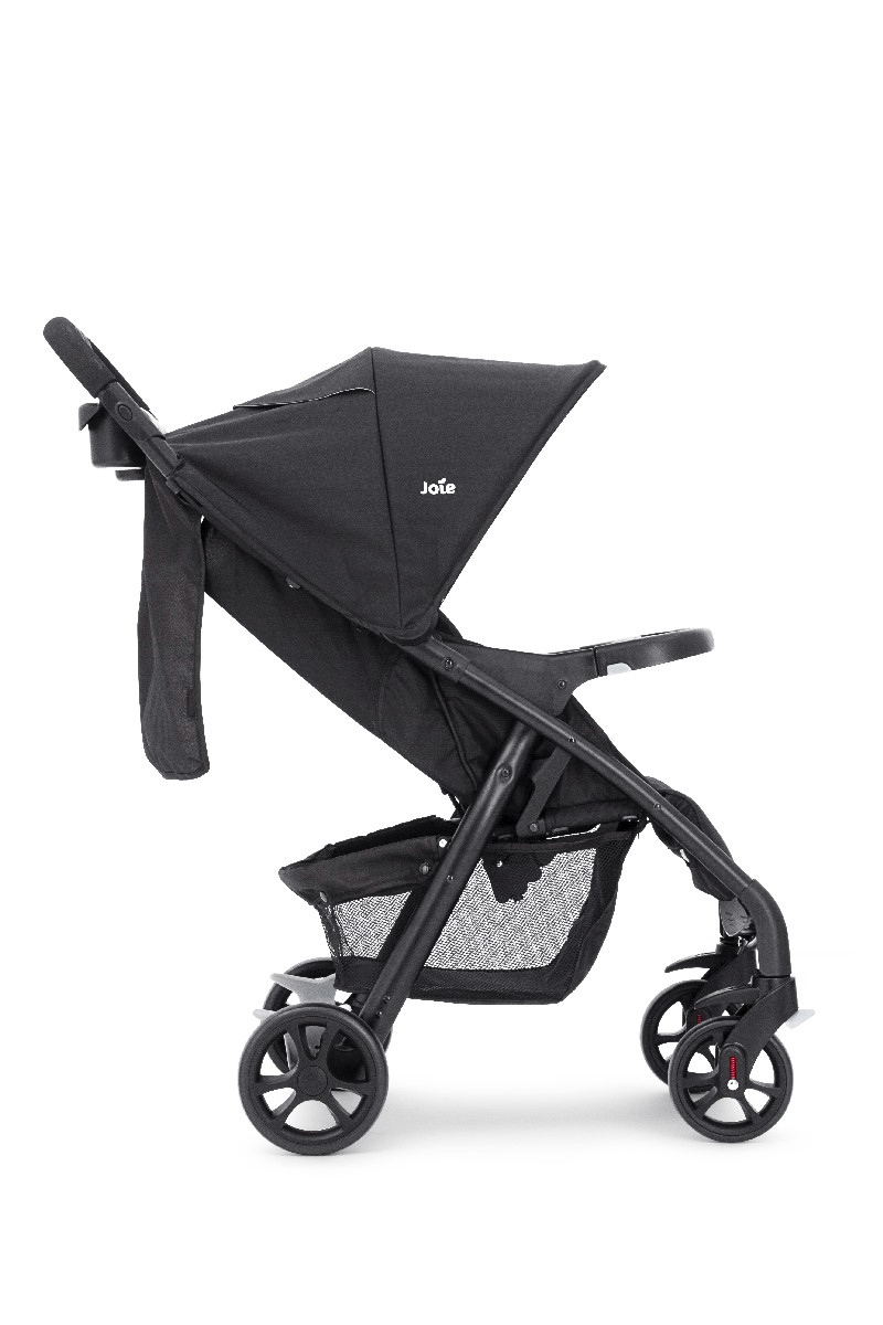 Joie Babies Joie - Muze LX Travel System with Joie Juva Infant Seat and Raincover Coal