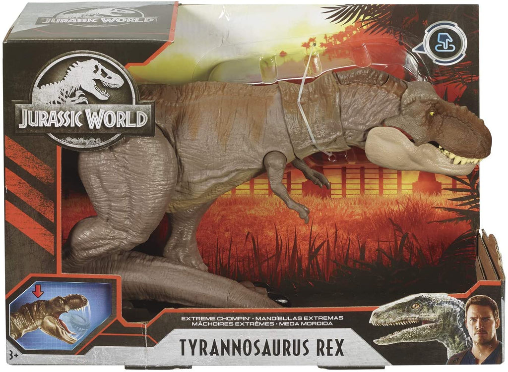 JURASSIC WORLD Toys Jurassic World EXTREME CHOMPIN' T-REX