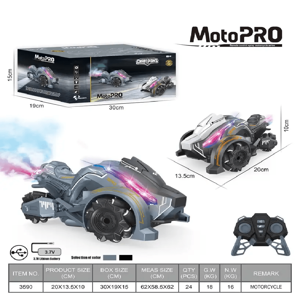 JZL Toys JZL RC Motorcycle With Charge And Battery