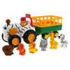 KIDDIELAND Toys Kiddieland Safari  Wagon  W/Animal Trailer