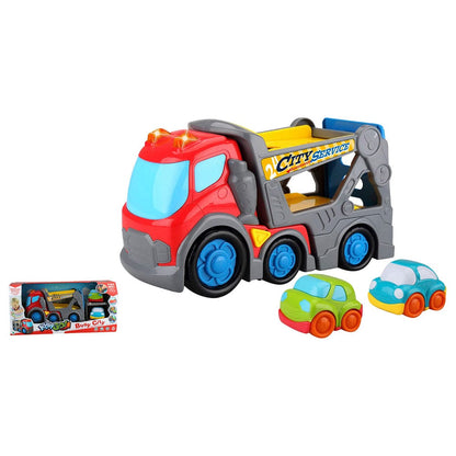 Kiddy Go Toys Kiddy Go! Free Wheel Garbage Truck with Light & Sound