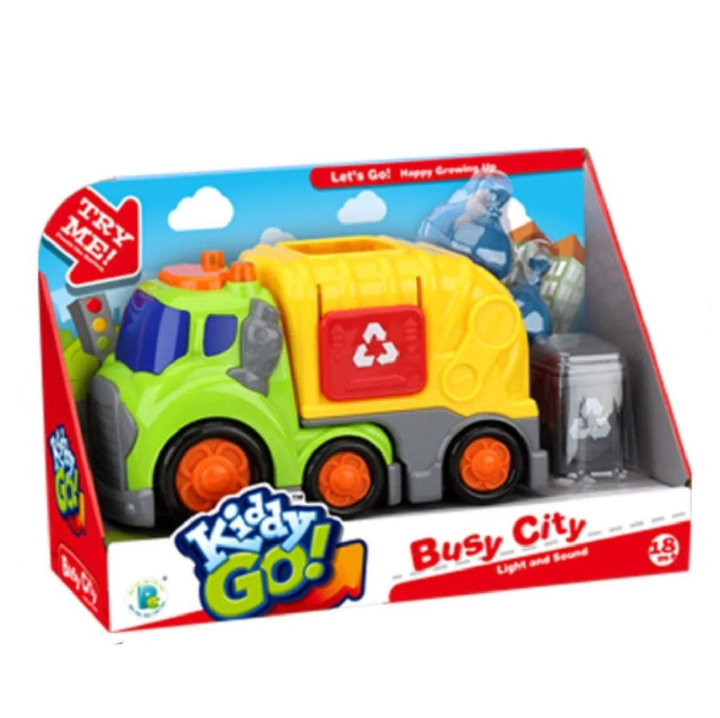 Kiddy Go Toys Kiddy Go Garbage Truck , Light & Sound