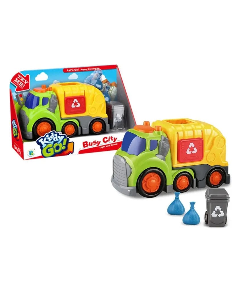 Kiddy Go Toys Kiddy Go Garbage Truck , Light & Sound