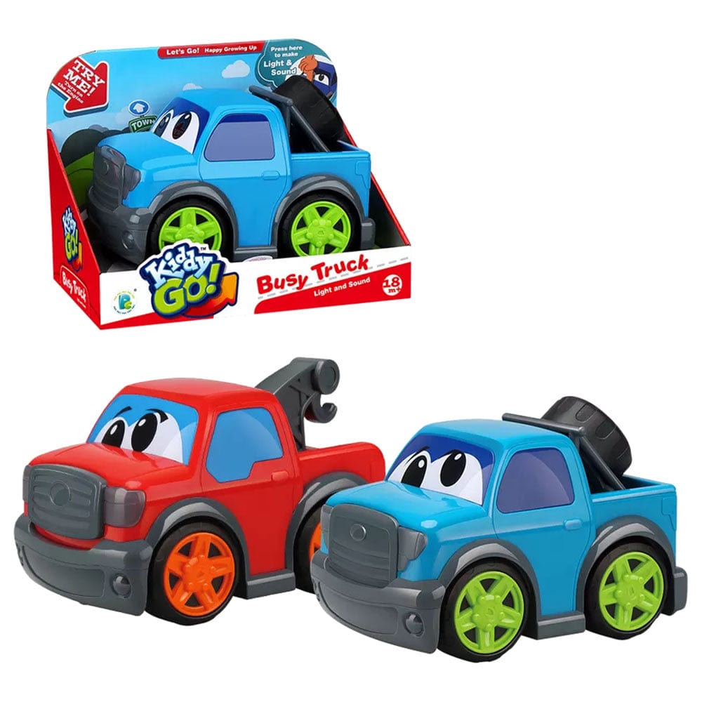Kiddy Go Toys Kiddy Go Pickup Truck With Hook , Light & Sound