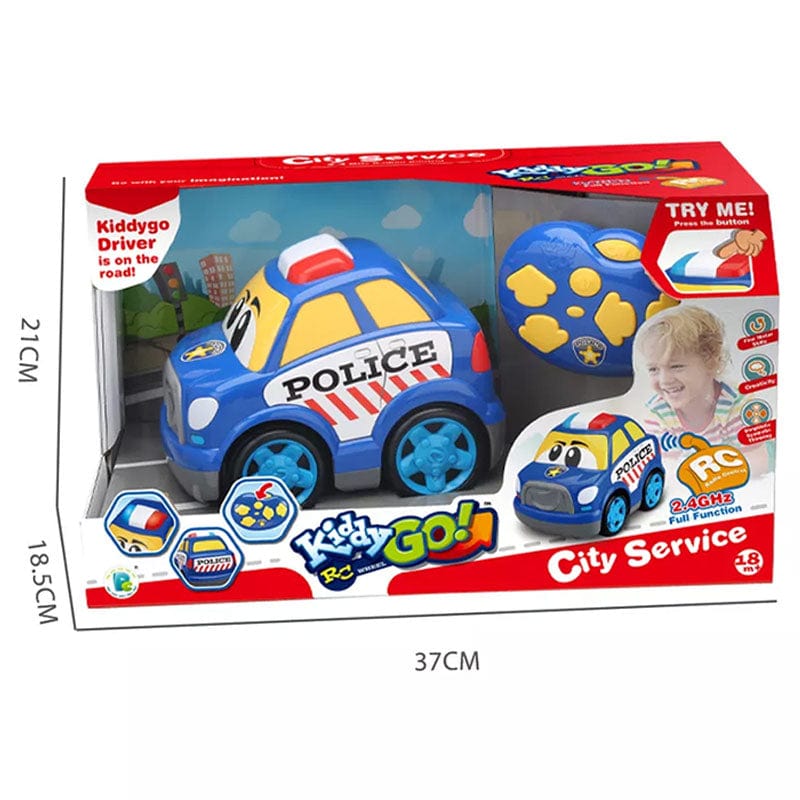 Kiddy Go Toys Kiddy Go R/C Police Car