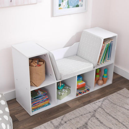 KidKraft Babies Kidkraft Bookcase with Reading Nook - White