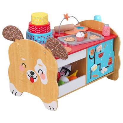 KidKraft Babies Kidkraft Foody Friends: Deluxe Baking Fun Puppy Activity Center