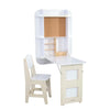 KidKraft Home & Kitchen Kidkraft Arches Floating Wall Desk & Chair - White