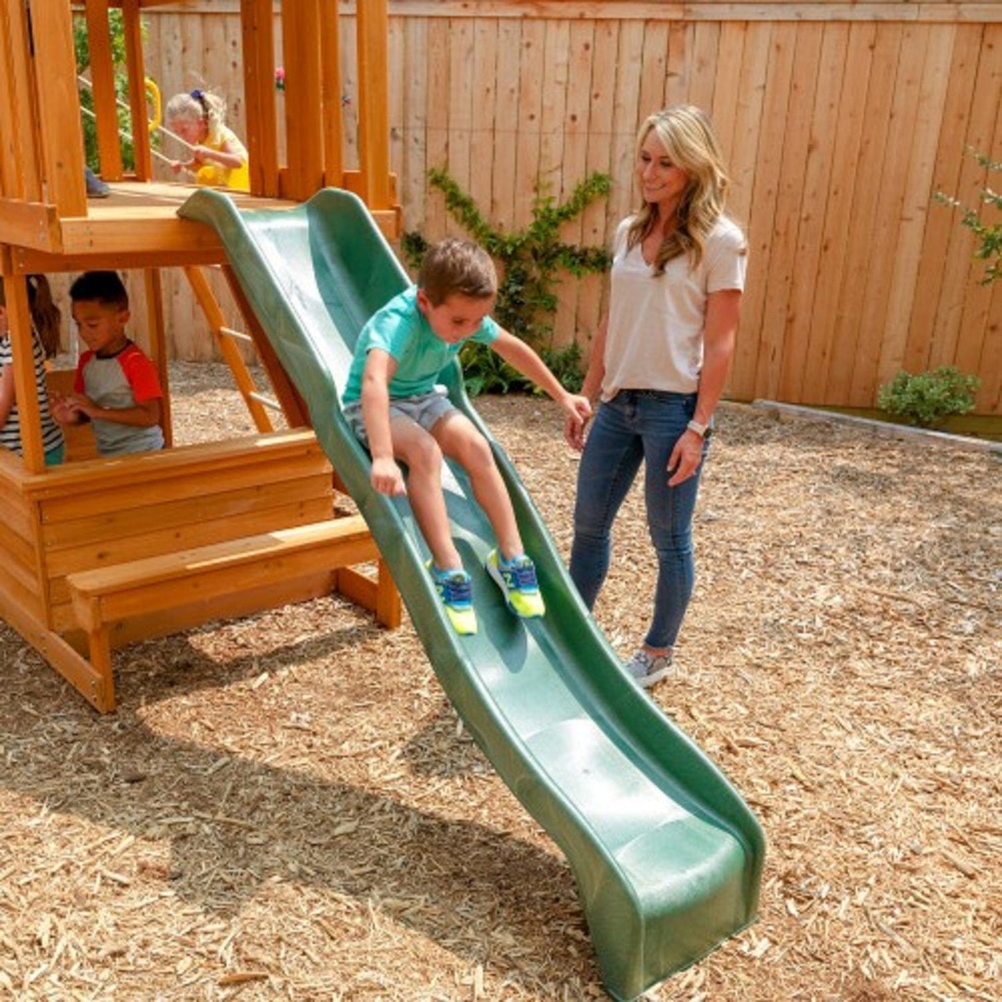 KidKraft Outdoor Kidkraft Ashberry Wooden Swing Set / Playset