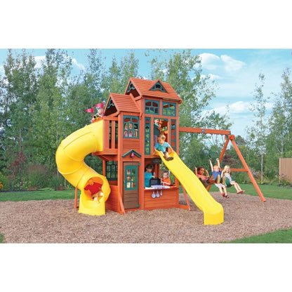 KidKraft Outdoor Kidkraft Canyon Ridge Wooden Swing Set / Playset