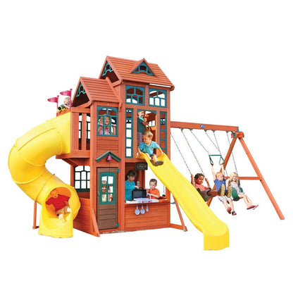 KidKraft Outdoor Kidkraft Canyon Ridge Wooden Swing Set / Playset