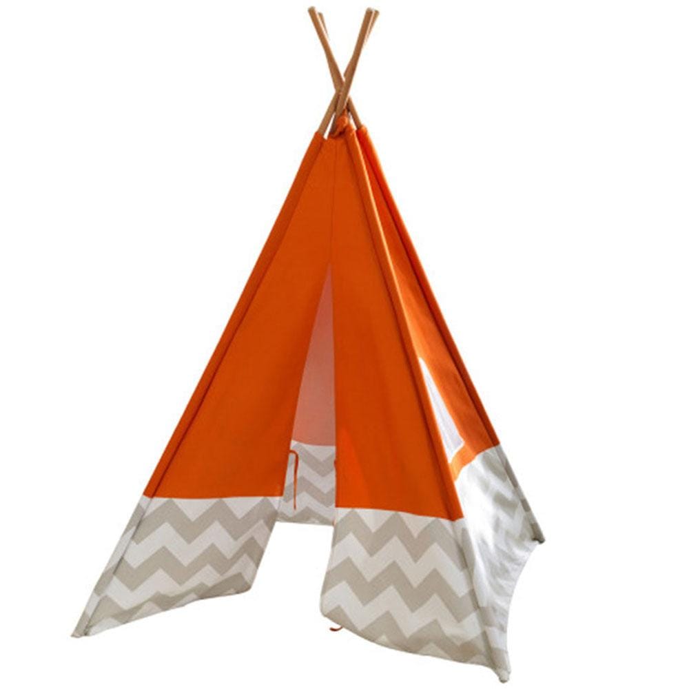 KidKraft Outdoor Kidkraft Deluxe Play Teepee - Orange