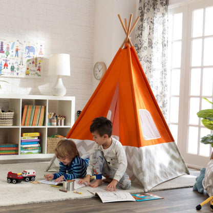 KidKraft Outdoor Kidkraft Deluxe Play Teepee - Orange