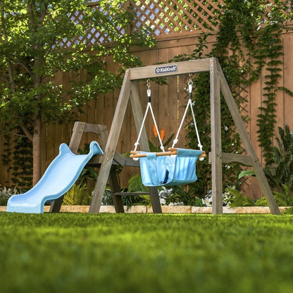 KidKraft Outdoor Kidkraft First Play Wooden Swing Set