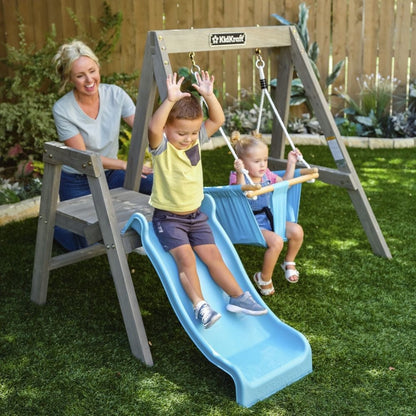 KidKraft Outdoor Kidkraft First Play Wooden Swing Set
