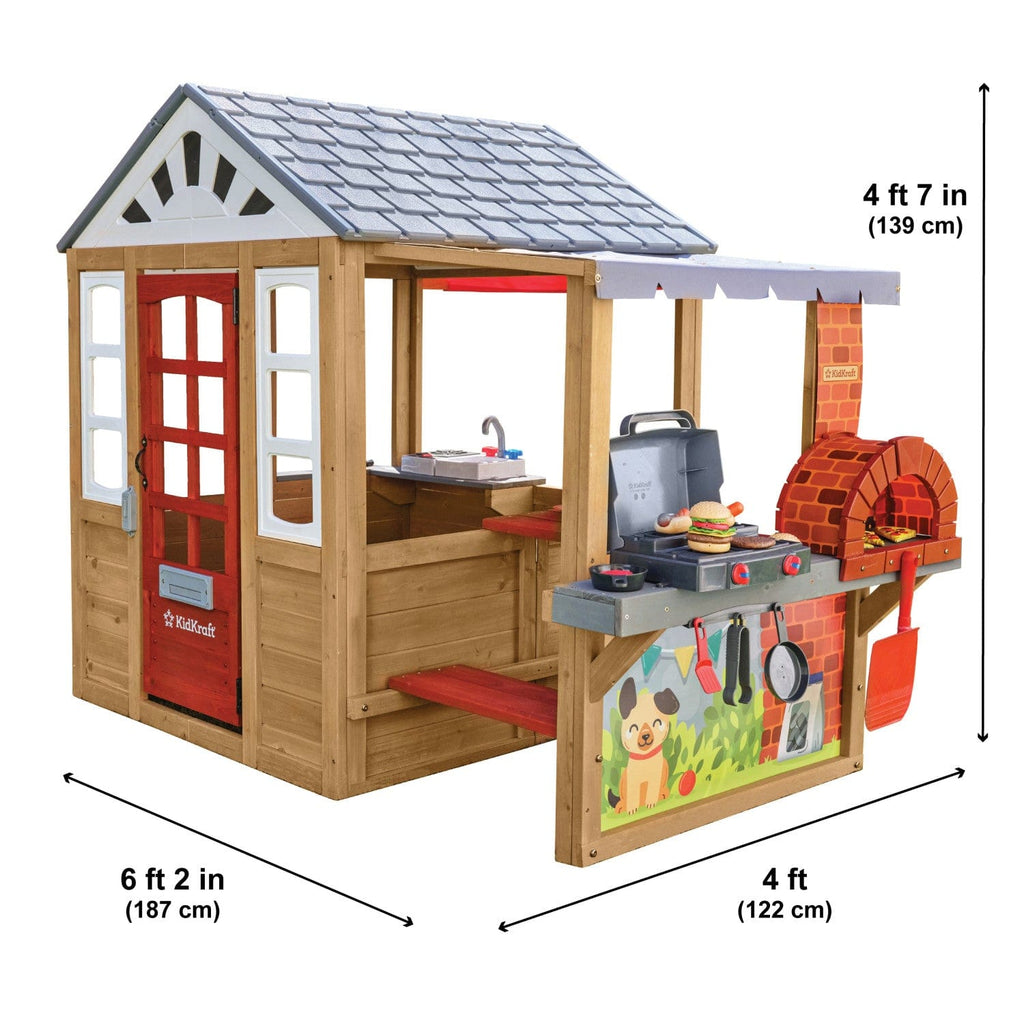 Kidkraft Grill & Chill Pizza Playhouse flitit
