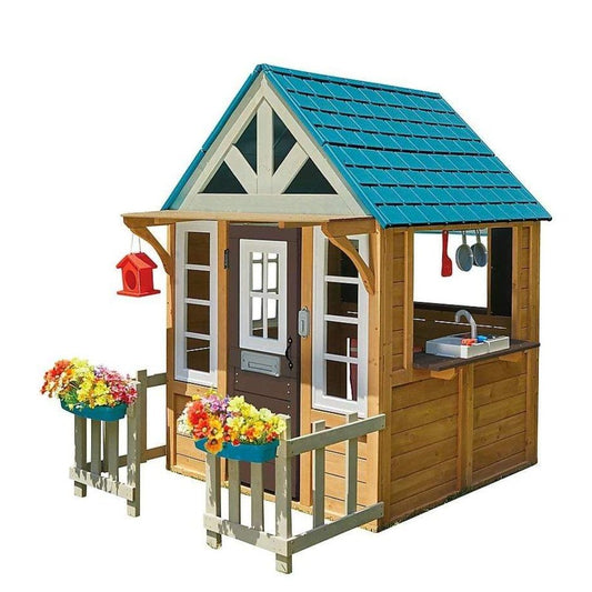 KidKraft Outdoor Kidkraft - Lakeside Bungalow Playhouse