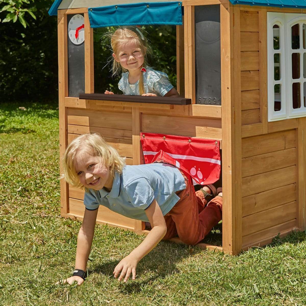 KidKraft Outdoor Kidkraft - Lakeside Bungalow Playhouse