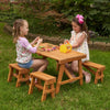 KidKraft Outdoor Kidkraft Outdoor Picnic Table Set - Amber