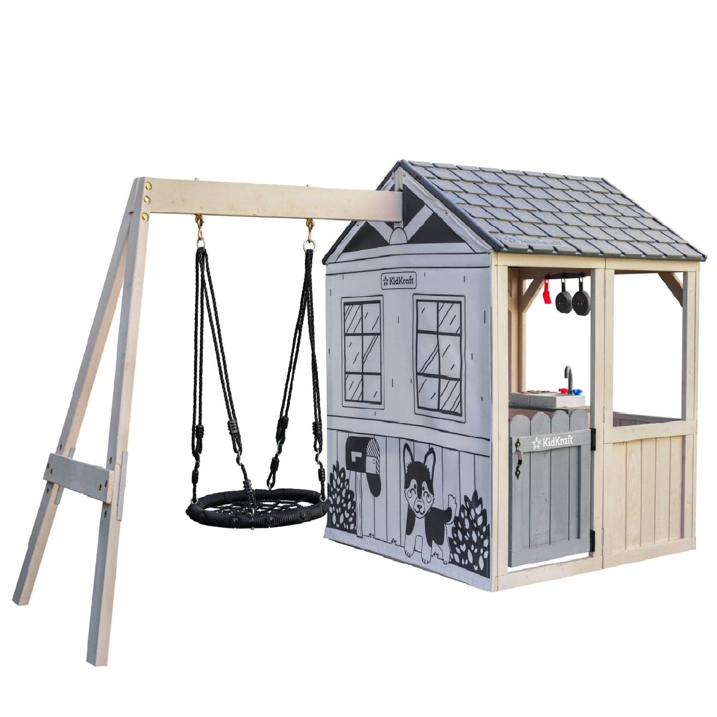 KidKraft Outdoor Kidkraft Savannah Swing Playhouse