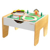 KidKraft Toys KidKraft 2-in-1 Activity Table with Board Gray & Natural