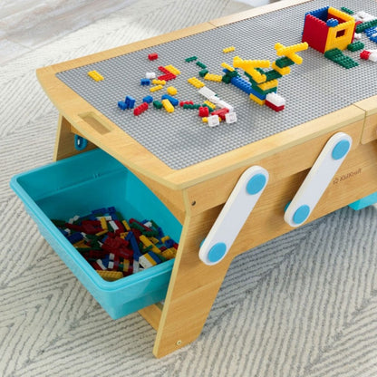 KidKraft Toys Kidkraft Building Bricks Play N Store Table