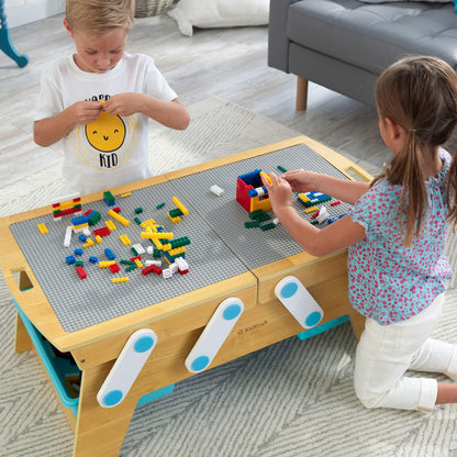 KidKraft Toys Kidkraft Building Bricks Play N Store Table