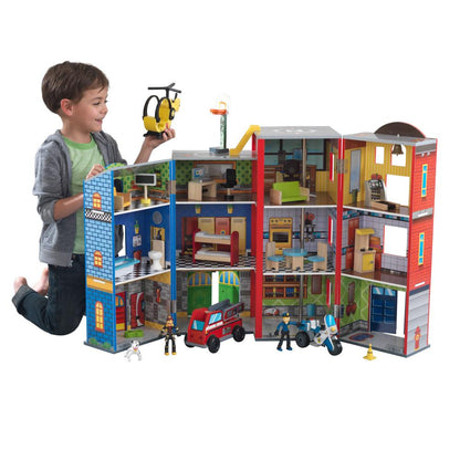 KidKraft Toys Kidkraft Everyday Heroes Dollhouse