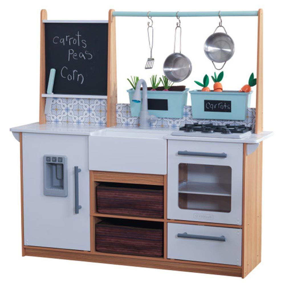 KidKraft Toys KidKraft - Farmhouse Play Kitchen with EZ Kraft Assembly