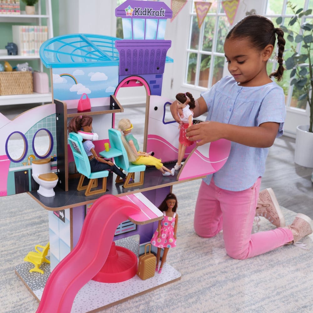 KidKraft Toys Kidkraft Luxe Life 2-in-1 Airport & Jet