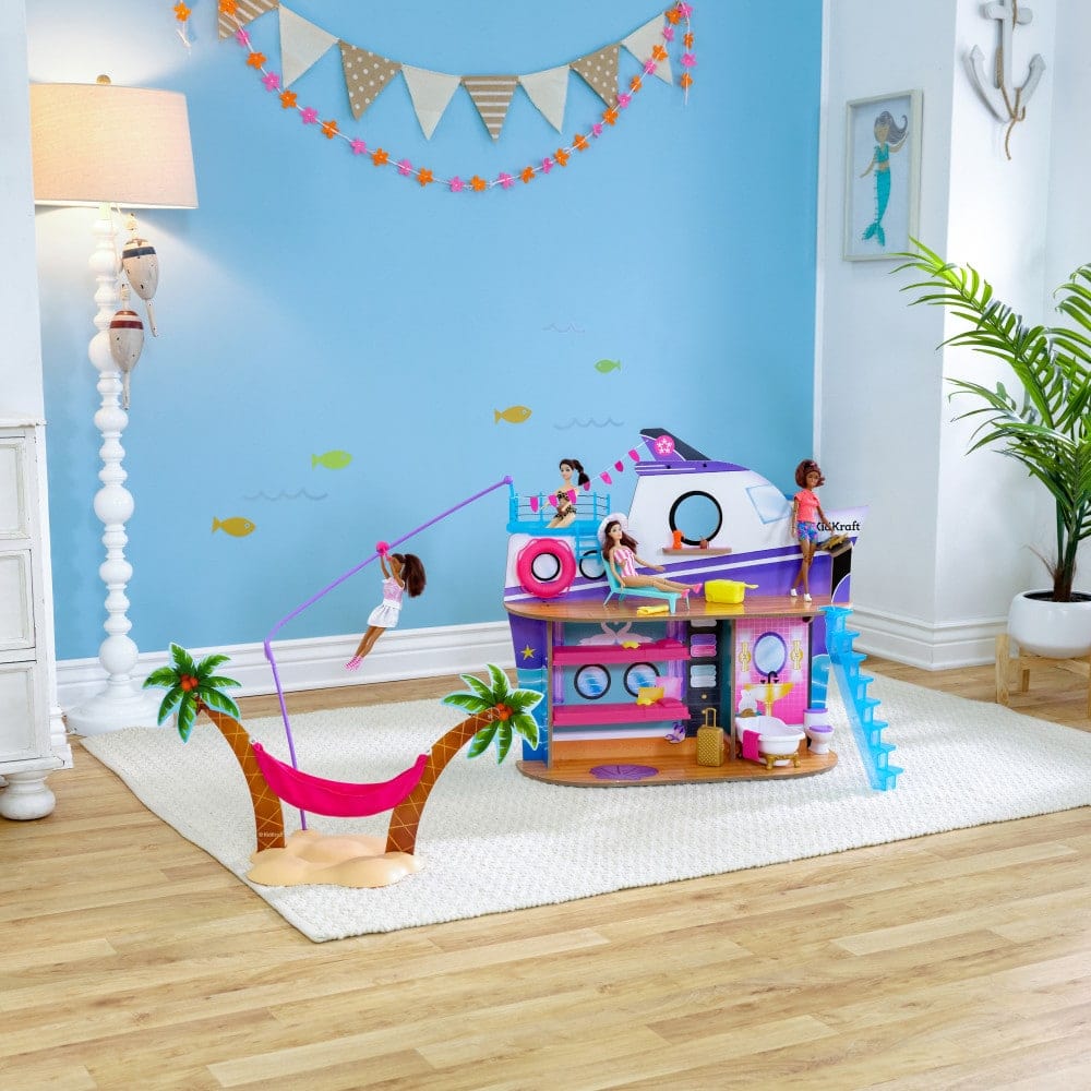 KidKraft Toys Kidkraft Luxe Life 2-in-1 Cruise Ship & Island