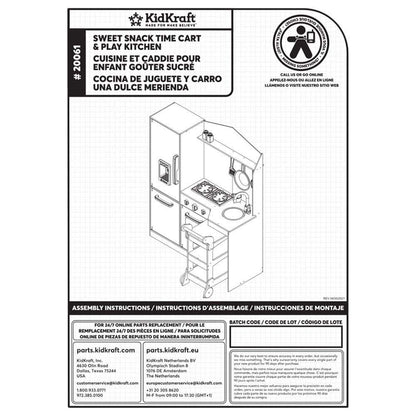 KidKraft Toys Kidkraft - Sweet Snack Time Cart & Play Kitchen