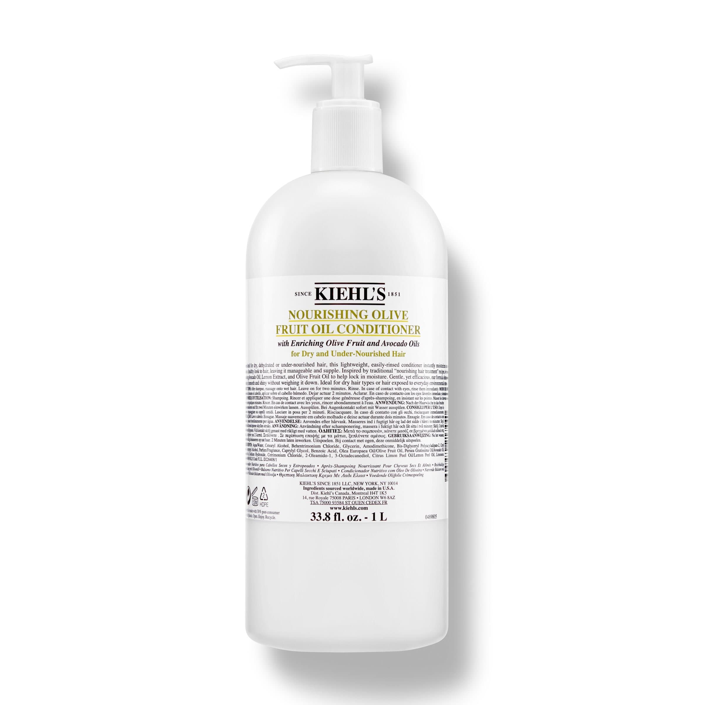 Kiehl's Beauty Kiehl's Olive Fruit Oil Nourishing Conditioner, 1Litre