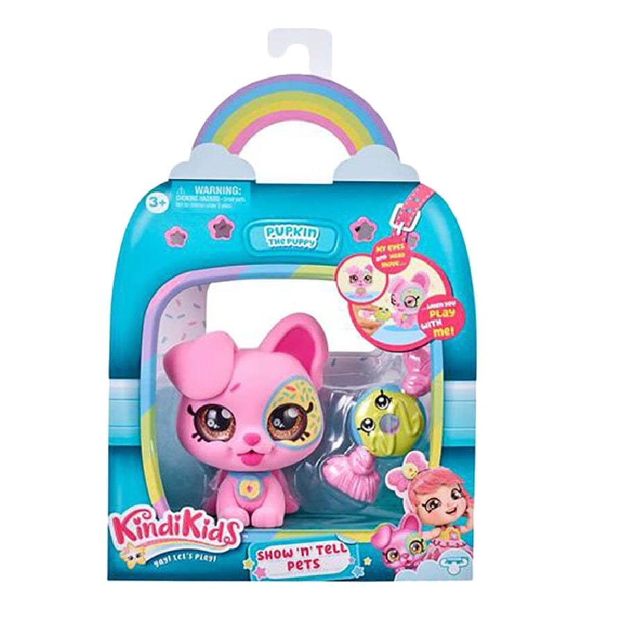 KINDI KIDS Toys Kindi Kids Show N Tell Pets – Pupkin The Puppy
