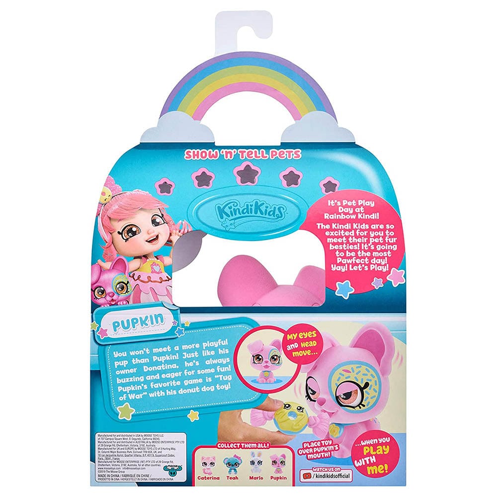 KINDI KIDS Toys Kindi Kids Show N Tell Pets – Pupkin The Puppy
