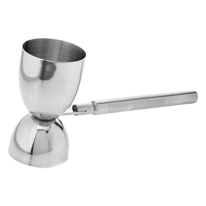 KitchenCraft Home & Kitchen KITCHENCRAFT BARCRAFT DOUBLE JIGGER WITH HANDLE - SILVER - BCLLDBLJIG