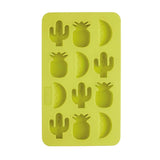 KitchenCraft Home & Kitchen KITCHENCRAFT BARCRAFT TROPICAL SHAPE ICE CUBE TRAY - GREEN - BCICETROPIC