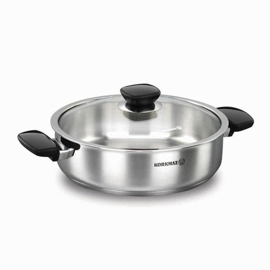 Korkmaz Home & Kitchen Kappa Low Casserole - (C-MX-A1690)