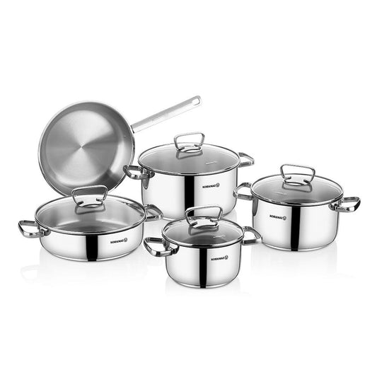 Korkmaz Home & Kitchen On - Lara Cookware Set - (C-MX-A1975)