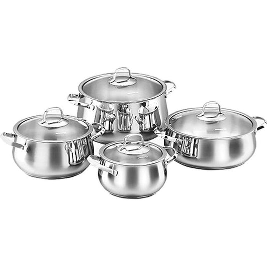 Korkmaz Home & Kitchen On - Mona Cookware Set - (C-MX-A1626)