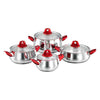 Korkmaz Home & Kitchen On - Rosa Cookware Set - (C-MX-A1913)