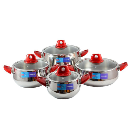 Korkmaz Home & Kitchen On - Rosa Cookware Set - (C-MX-A1913)