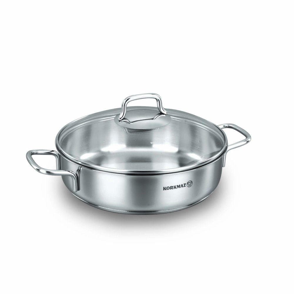 Korkmaz Home & Kitchen Perla Low Casserole 3.0L