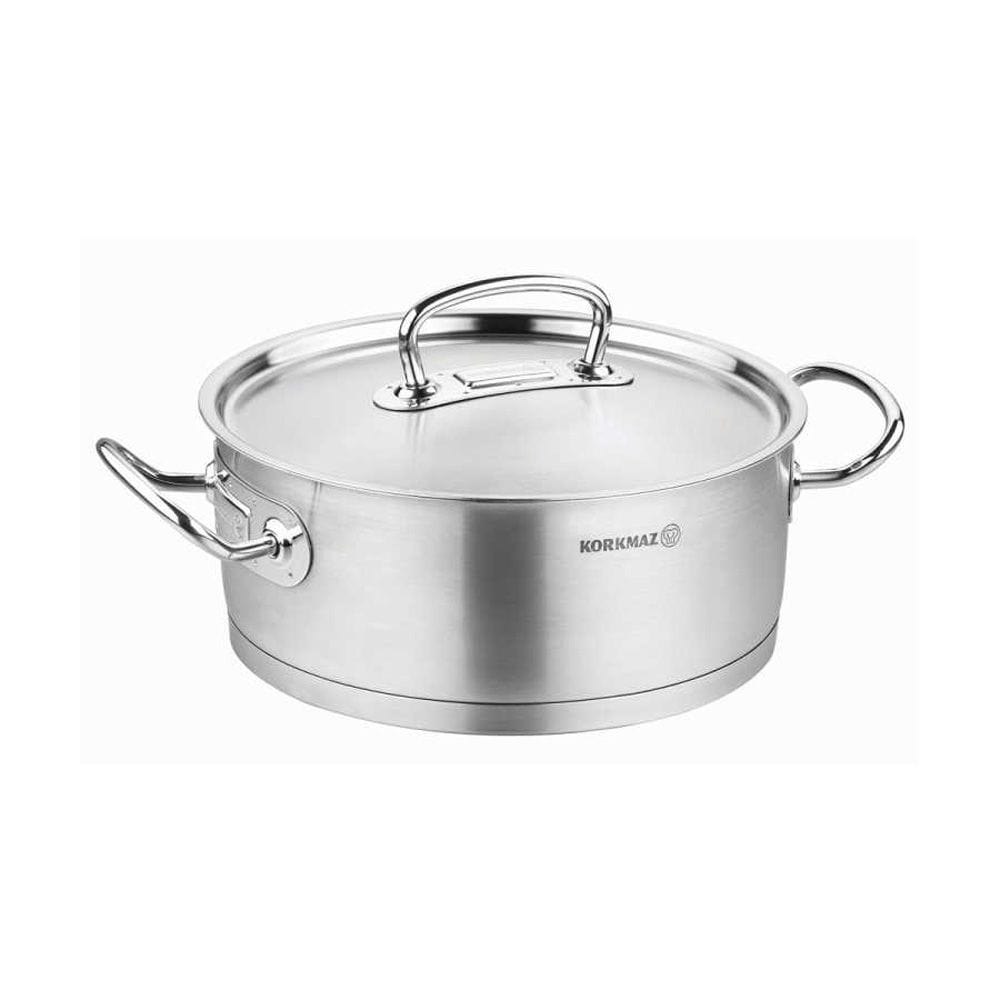 Korkmaz Home & Kitchen Proline Low Casserole 4.5L