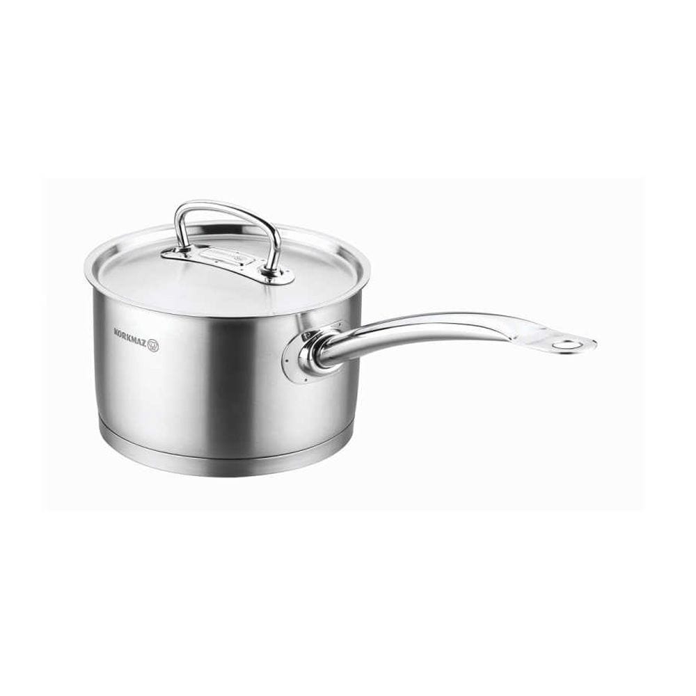 Korkmaz Home & Kitchen Proline Saucepan W/Lid 3.8L - (C-MX-A1159)