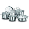 Korkmaz Home & Kitchen Satina Cookware Set - (C-MX-A1865)