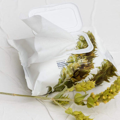 Korres Beauty Korres Olympus Tea Deep Detox Cleansing Cloths, 30 Cloths