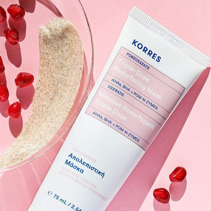 Korres Beauty Korres Pomegranate Triple Dose Resurfacing Mask 75ml