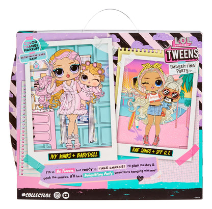 L.O.L L.O.L. Surprise Tweens + Tots Baby Sitters- Ivy Winks + Babydoll